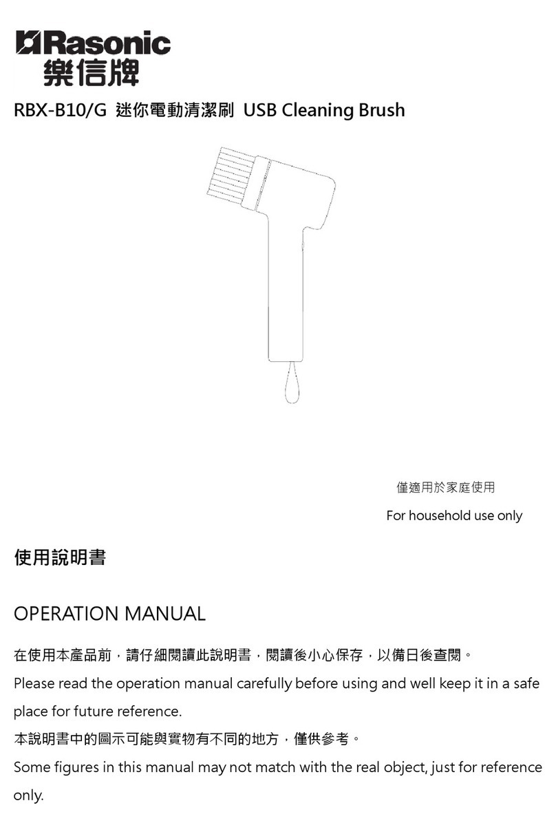 Rasonic RBX-B10G Operation manual