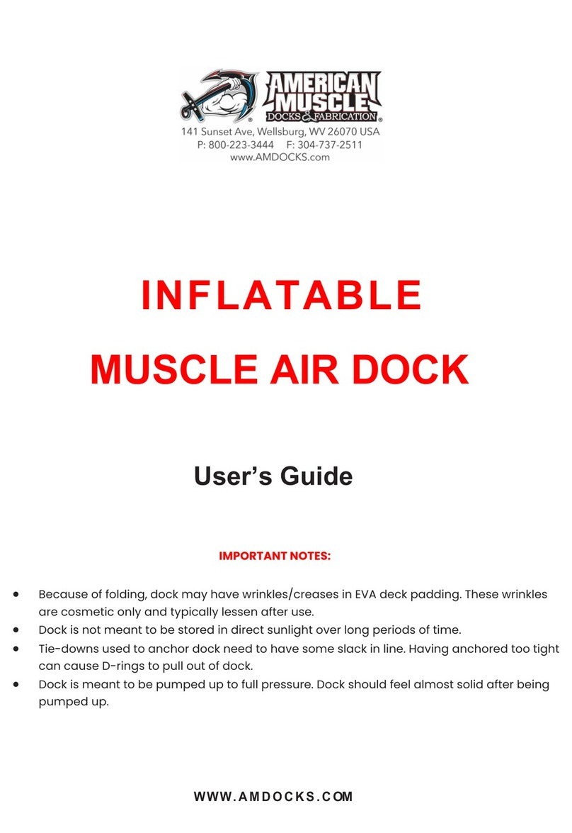 American muscle MUSCLE AIR DOCK S user guide