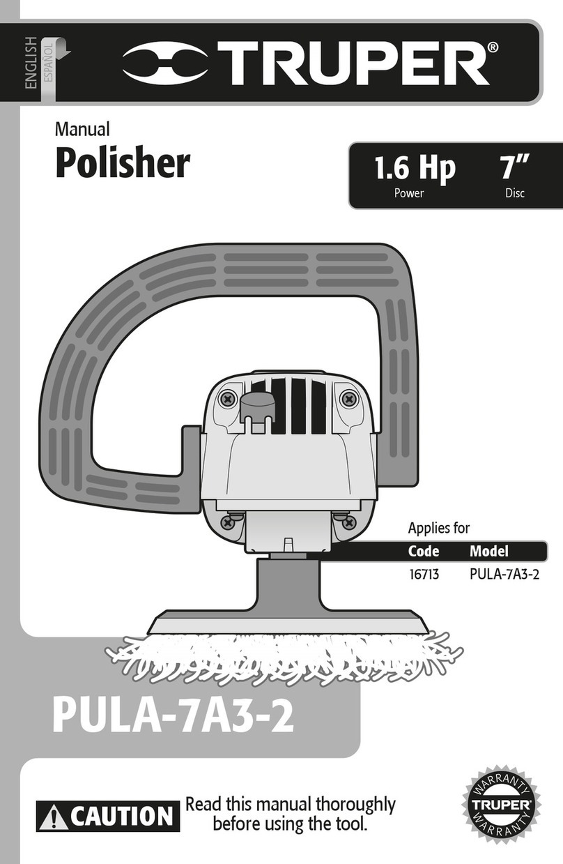 Truper PULA-7A3-2 User manual