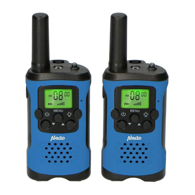 Alecto FR-115 user manual