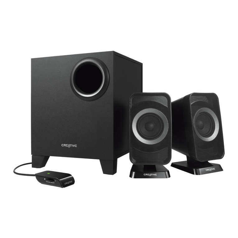 Creative T3150 Wireless User manual