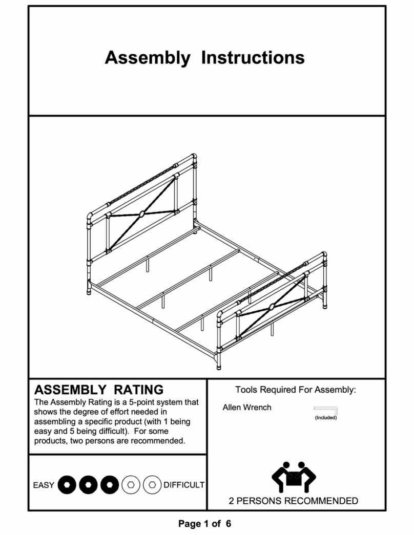 Furniture of America CM7930CK Assembly instructions