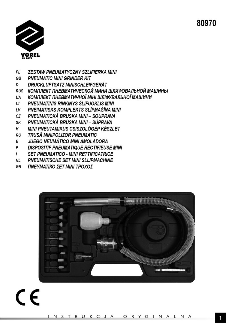 Toya VOREL 80970 Original instructions