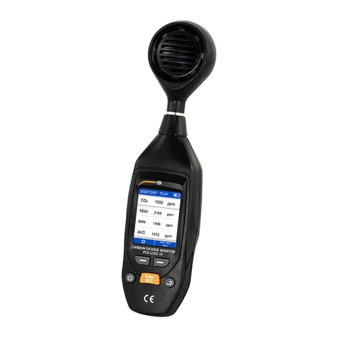 PCE Instruments PCE-COG 10 User manual