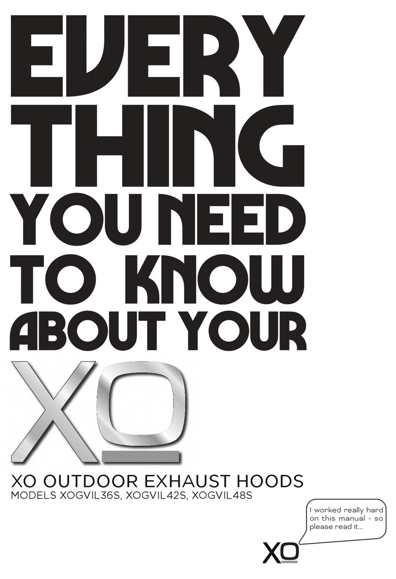 Xo XOGVIL36S manual