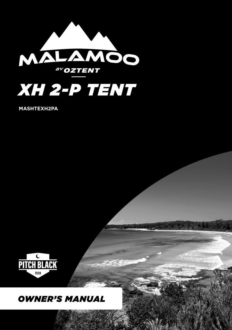 OZTENT MALAMOO XH 2-P User manual