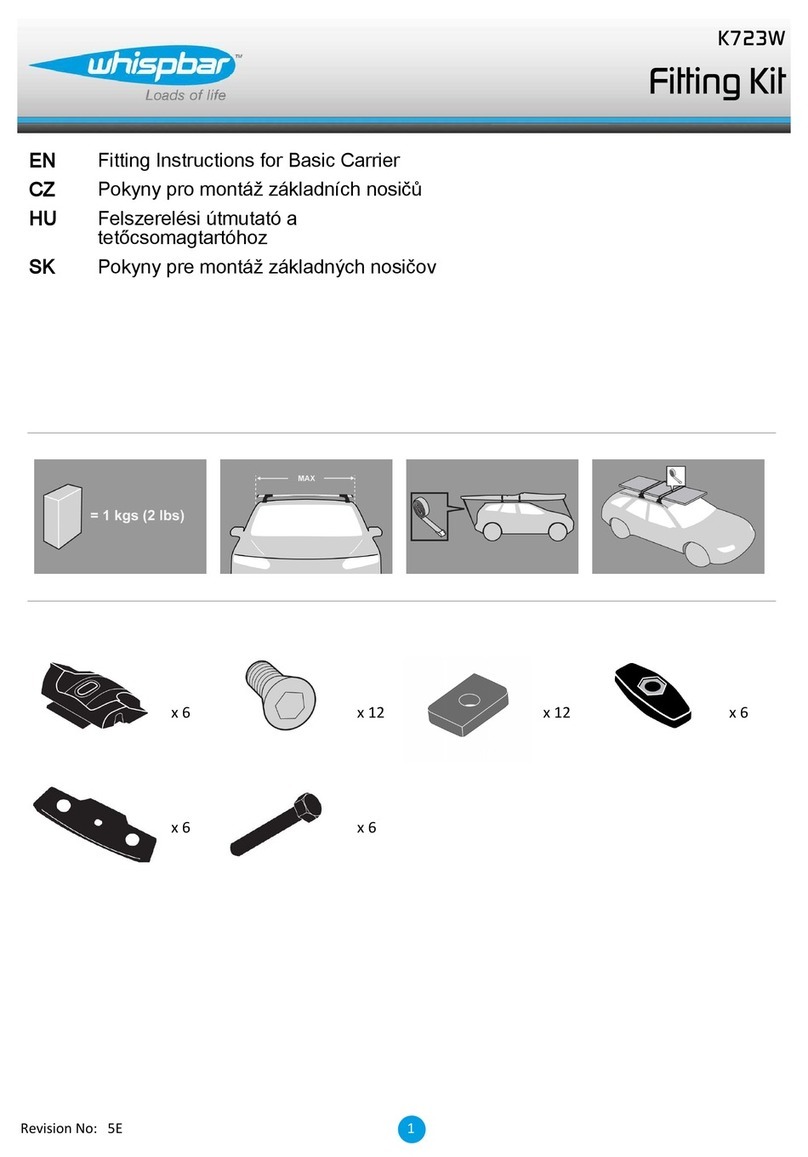 Whispbar K723W User manual