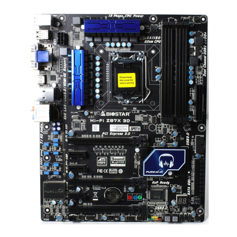 Biostar Hi-Fi Z87S 3D User guide