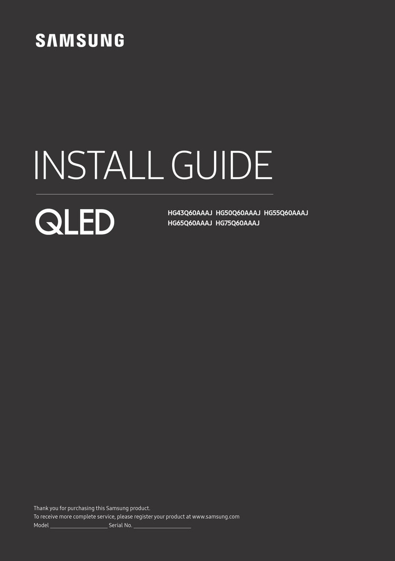 Samsung HG43Q60AAAJ User manual