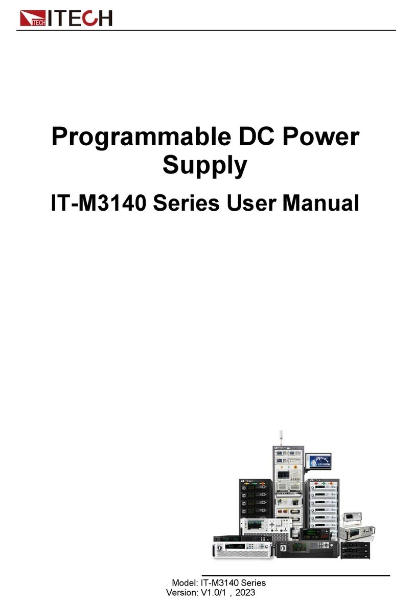 I-Tech IT-M3140 Series user manual