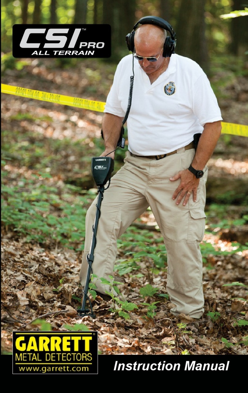 Garrett CSI PRO User manual