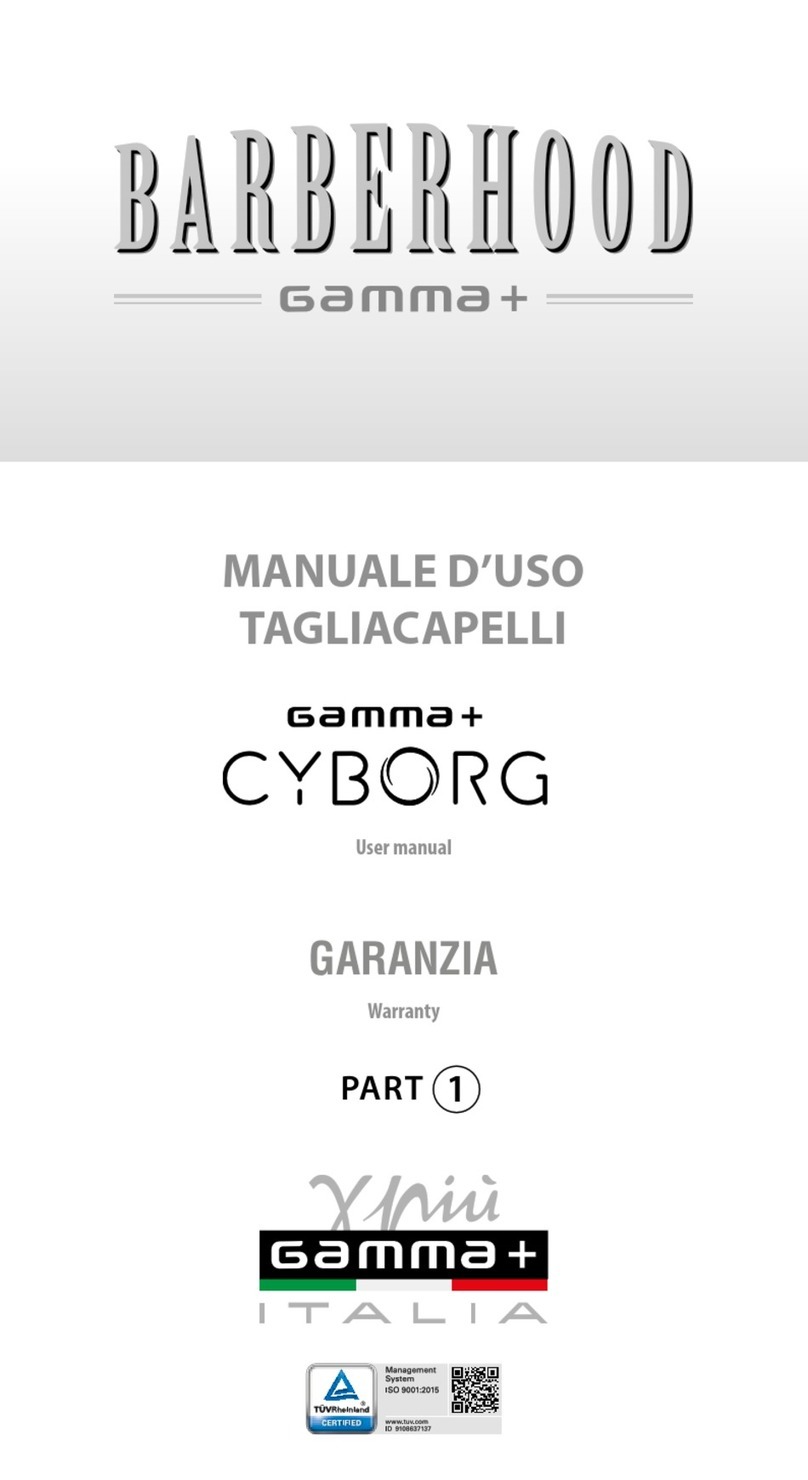Gamma Piu CYBORG user manual