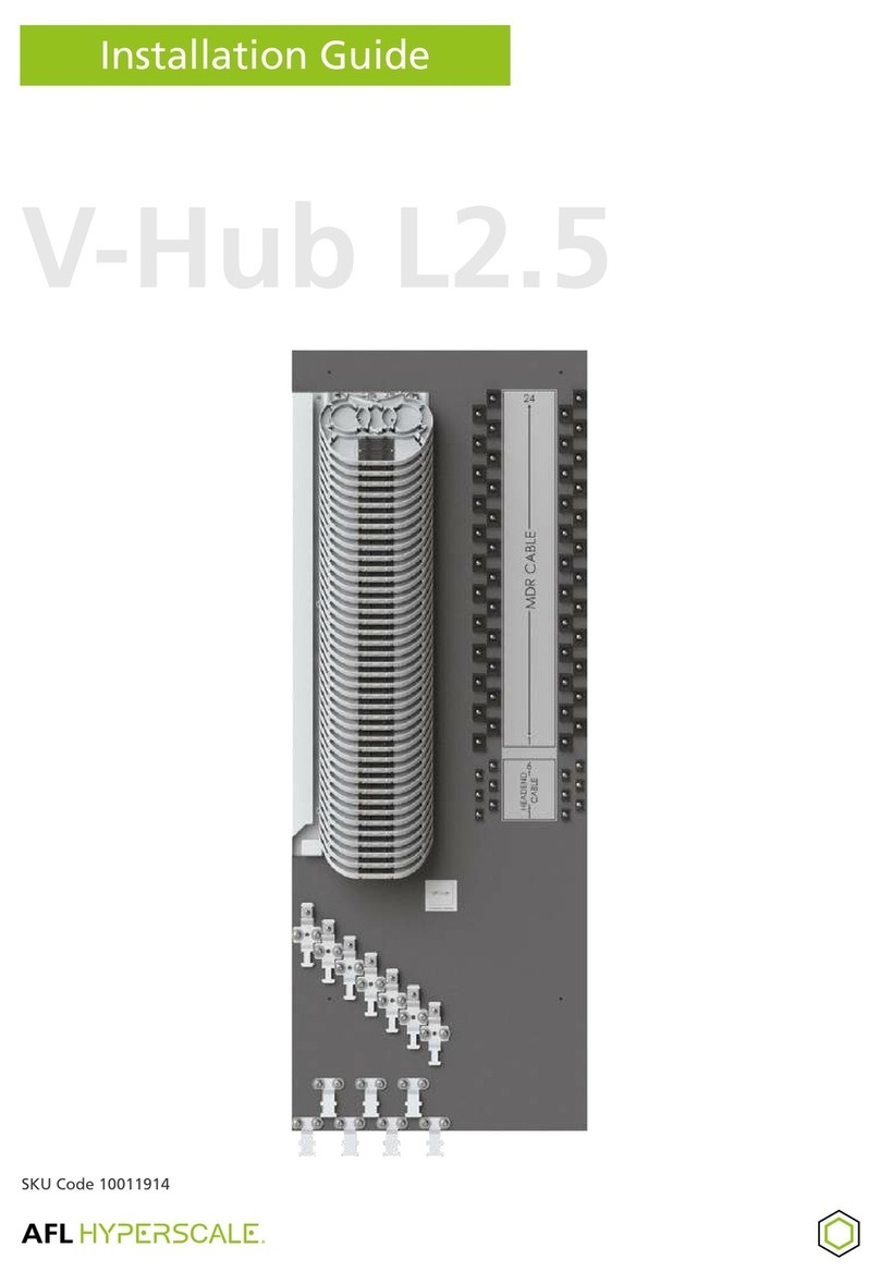 AFL Hyperscale V-Hub L2.5 installation guide