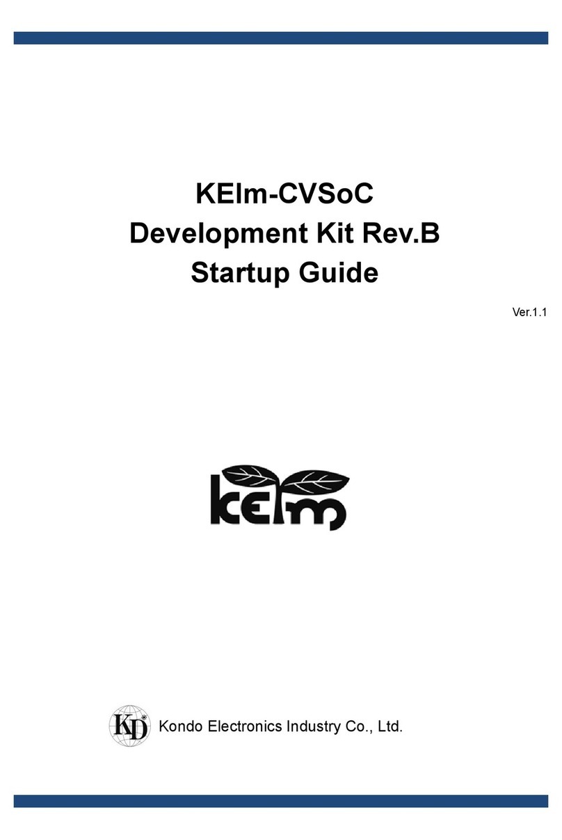 Kondo KEIm-CVSoC Startup guide