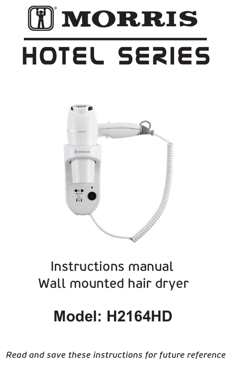 Morris HOTEL Series instruction manual