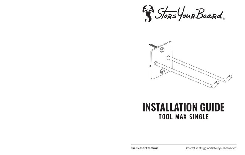StoreYourBoard Tool Max Single User manual
