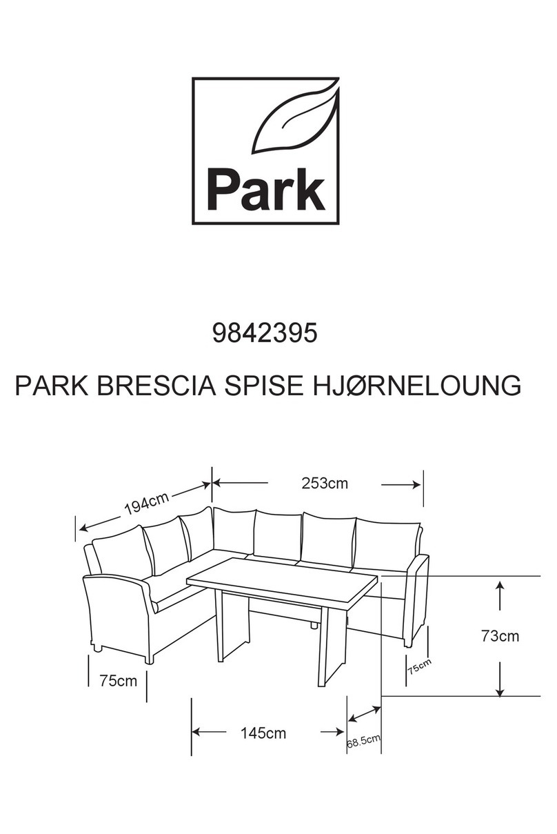 Park 9842395 Assembly instructions Park 9842395 Assembly instructions