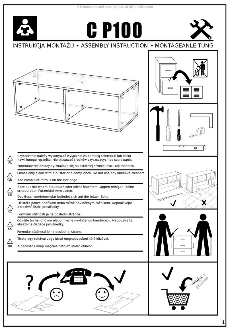 GUIDESSIMO C P100 Assembly instructions GUIDESSIMO C P100 Assembly instructions