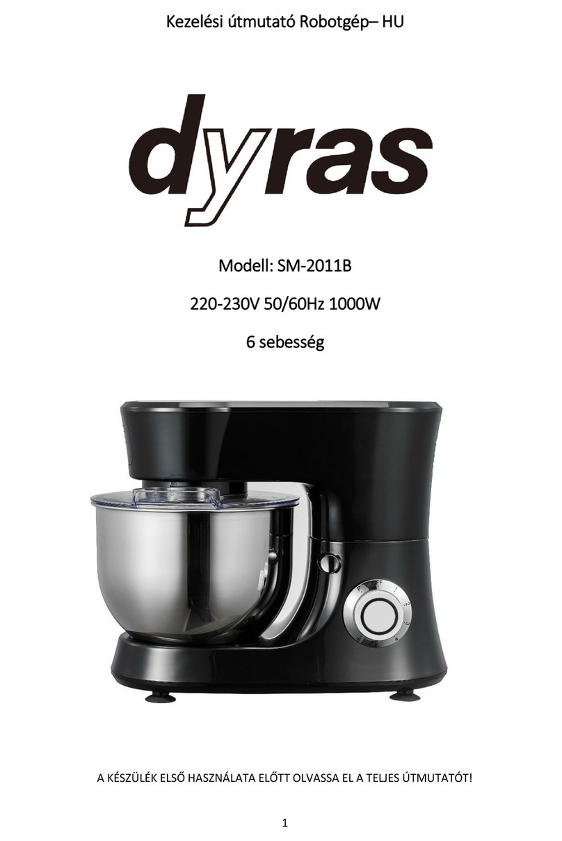 dyras SM-2011B instruction manual
