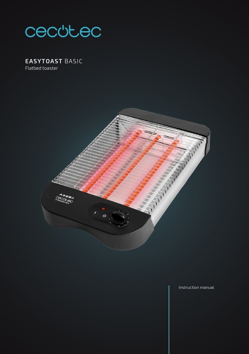 cecotec EASYTOAST BASIC User manual