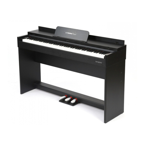 TechnoPiano TP300C user manual