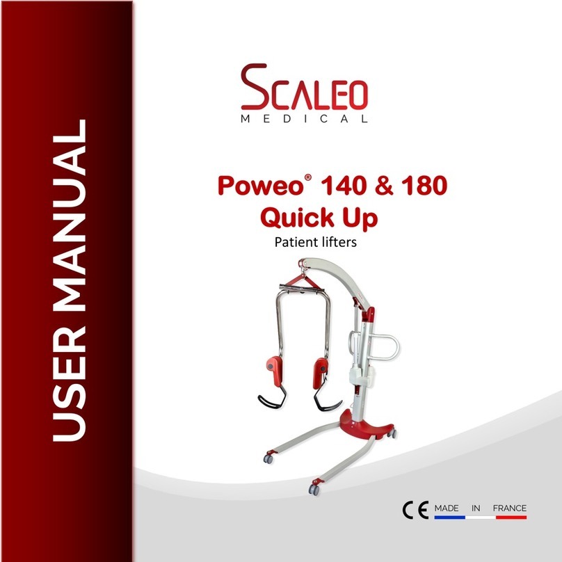 Scaleo medical Poweo 140 Quick Up user manual