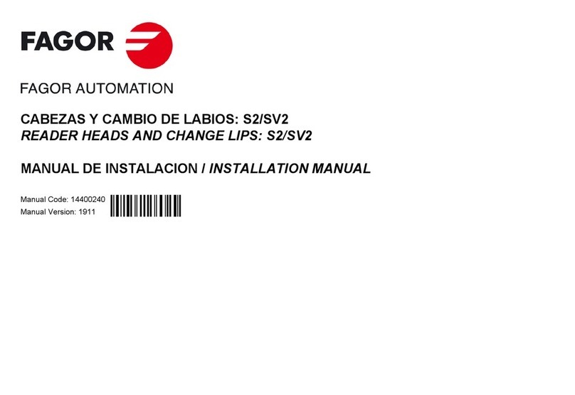 Fagor S2 installation manual