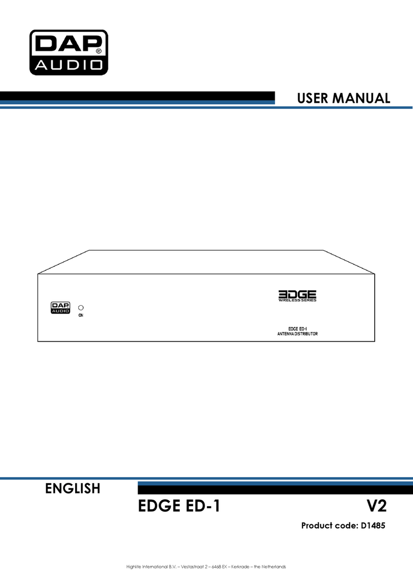DAPAudio EDGE ED-1 user manual