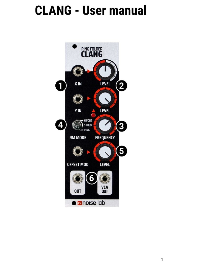 Noise Lab CLANG user manual