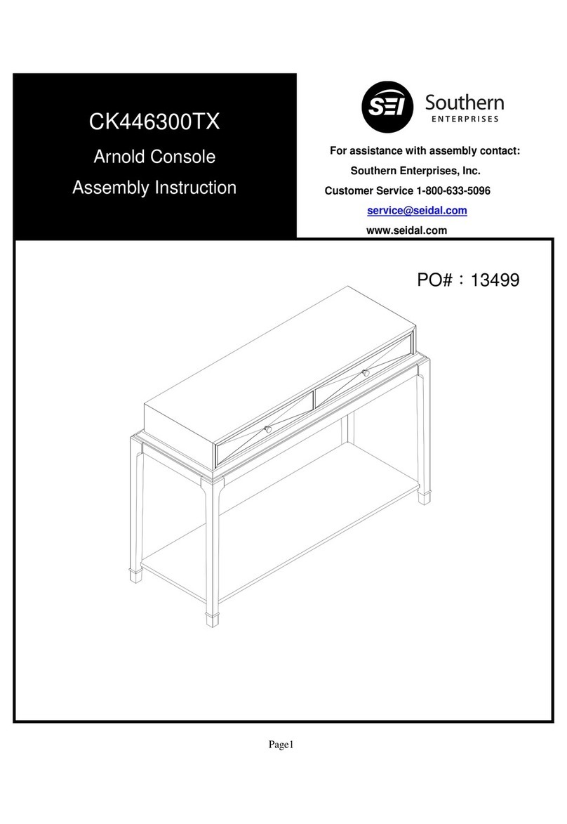 Southern Enterprises 13499 Assembly instruction
