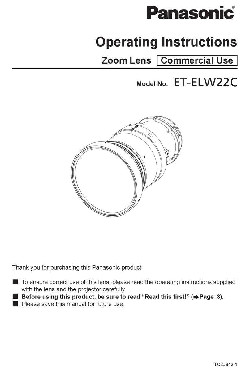 Panasonic ET-ELW22C operating instructions