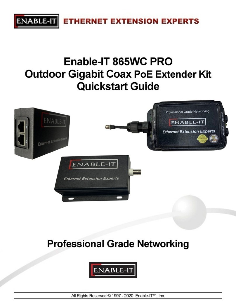 Enable-IT 865WC PRO User manual