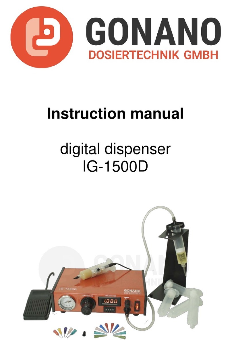 GONANO IG-1500D instruction manual