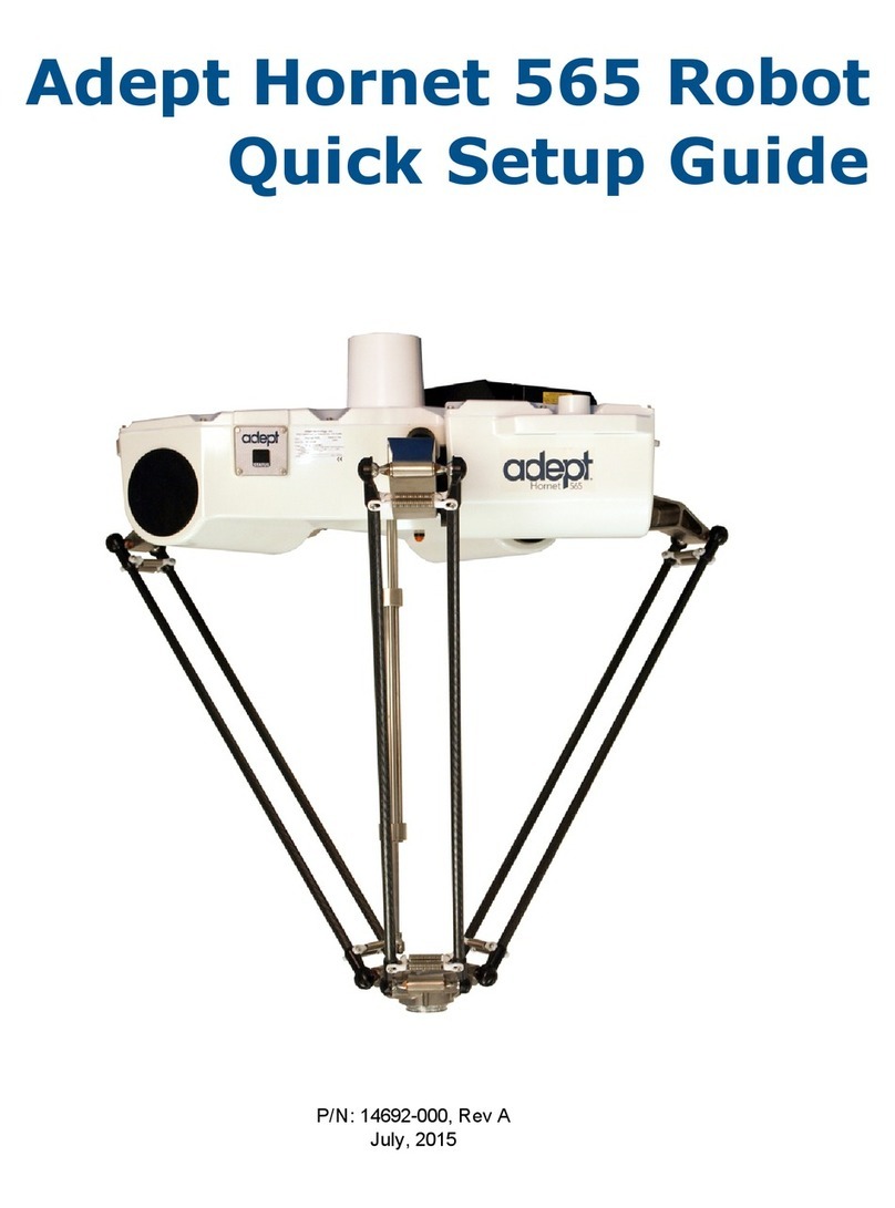 adept technology Hornet 565 Quick setup guide adept technology Hornet 565 Quick setup guide