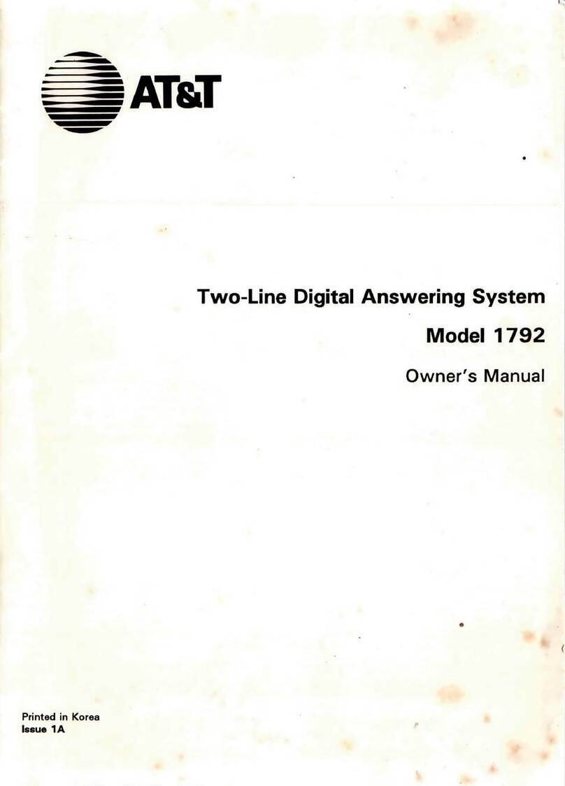 AT&T 1792 owner's manual