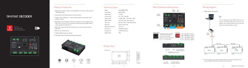 Ltech DMX512 User manual