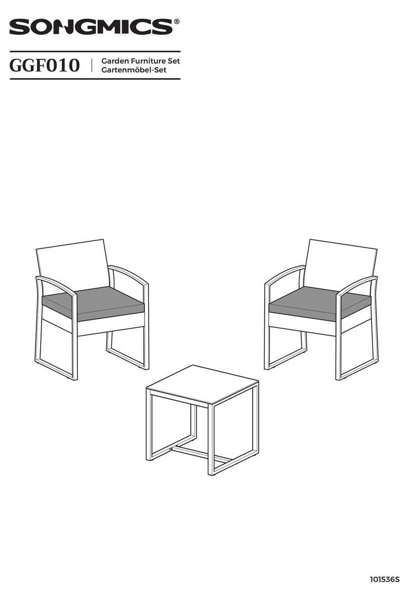 Songmics GGF010 Assembly instructions
