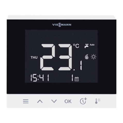 Viessmann VITOTROL 100-E User manual Viessmann VITOTROL 100-E User manual
