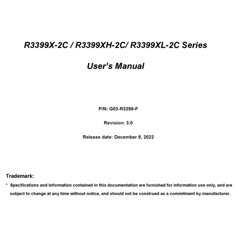 JETWAY R3399X-2C Series user manual