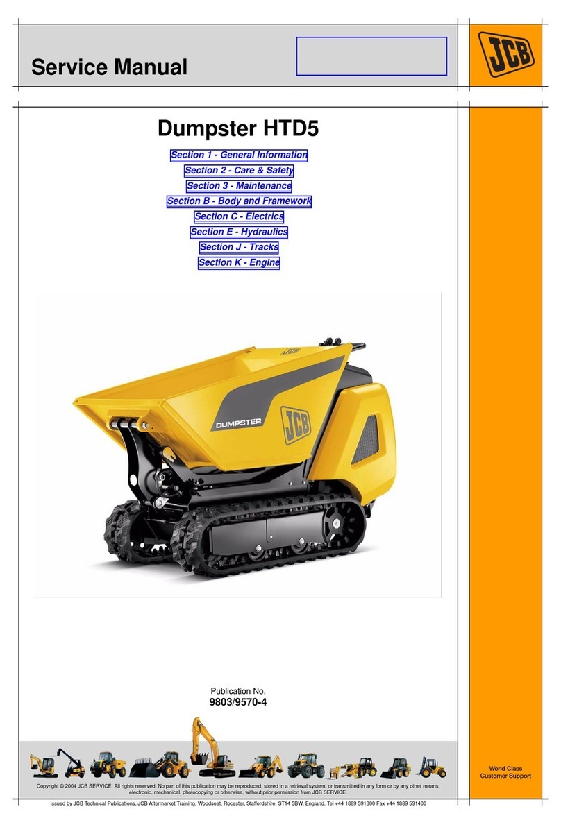 jcb HTD5 Service manual