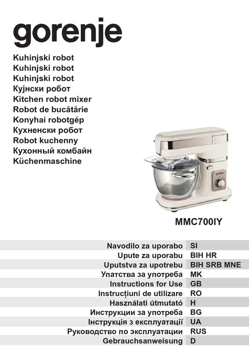 Gorenje MMC700IY Instructions for use