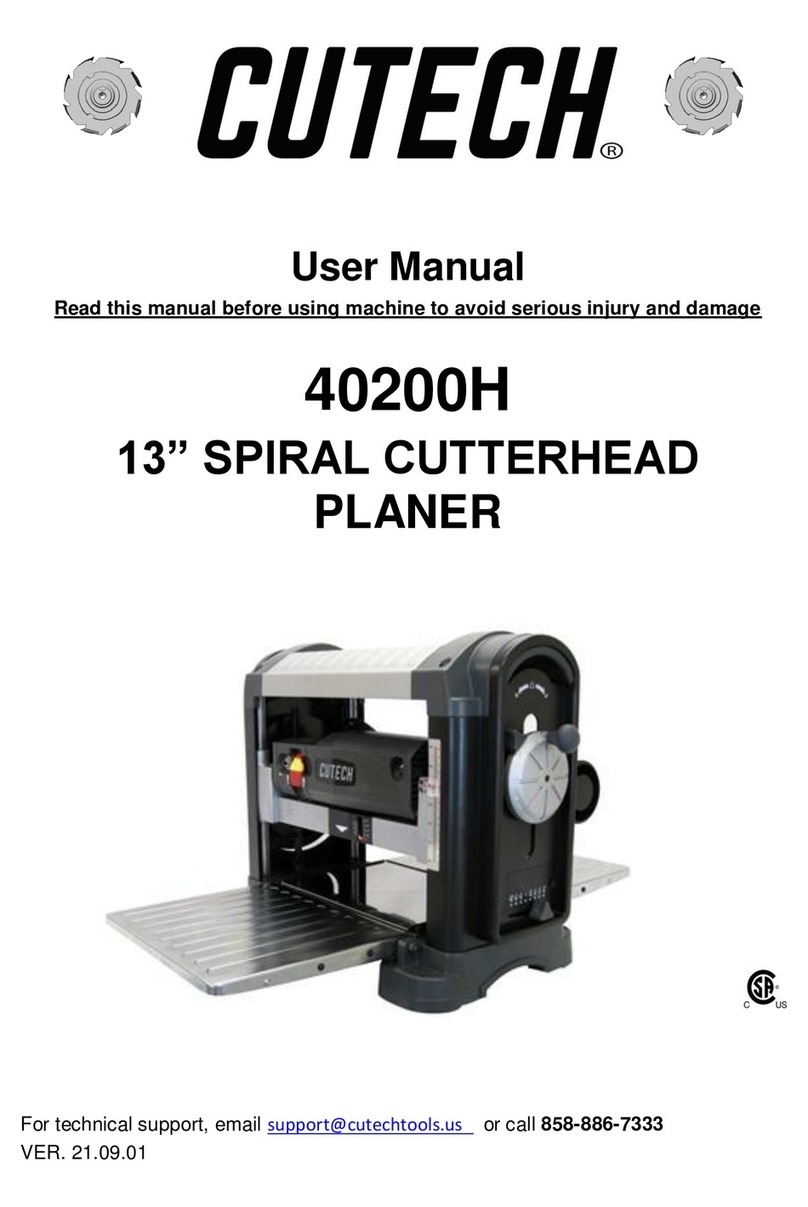 Cutech 40200H user manual