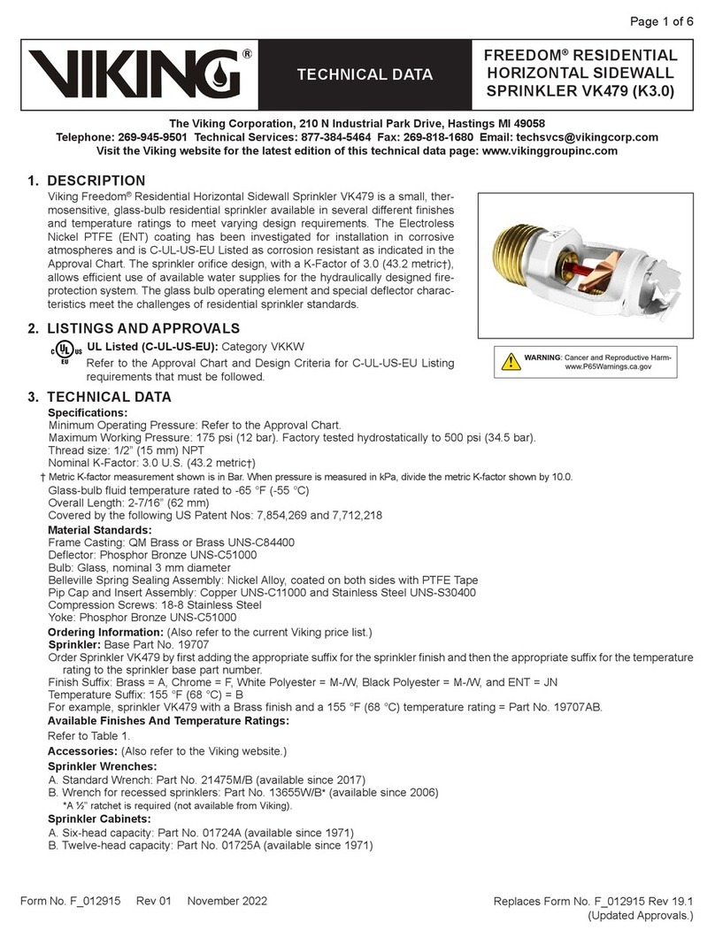 Viking FREEDOM VK479 Instruction manual