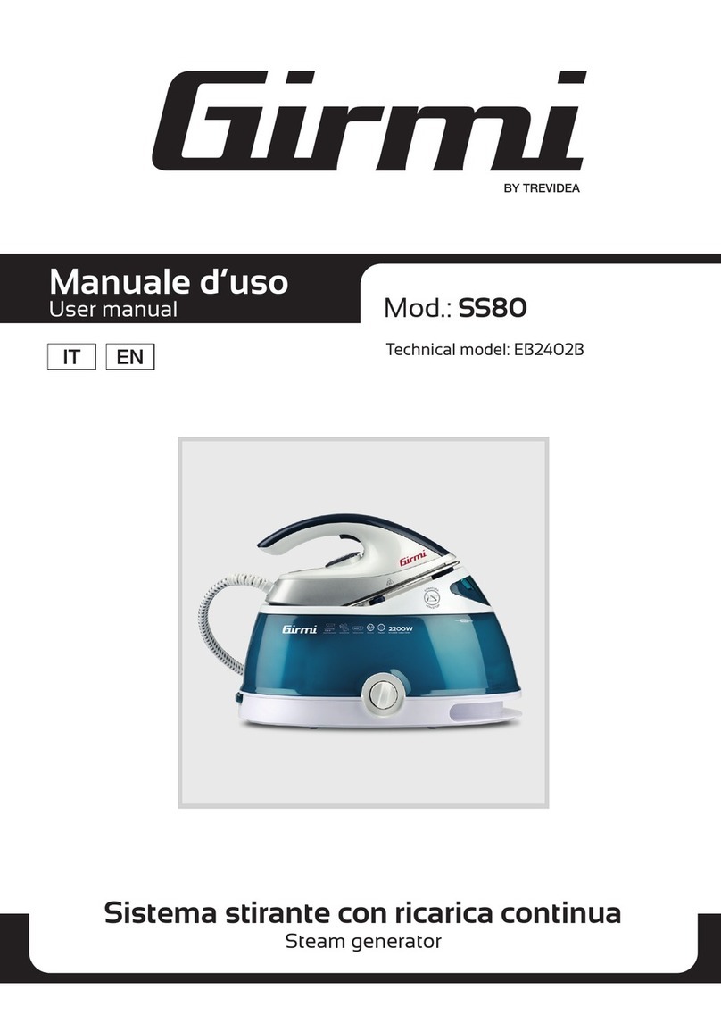 TREVIDEA Girmi SS80 user manual