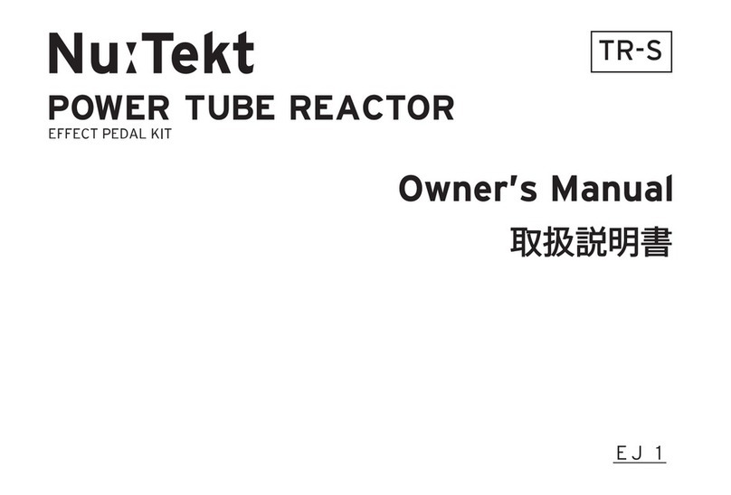 Korg Nu:Tekt TR-S User manual