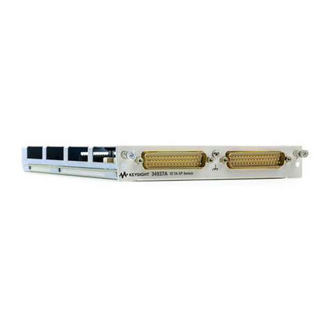 Keysight Technologies 34937A user guide