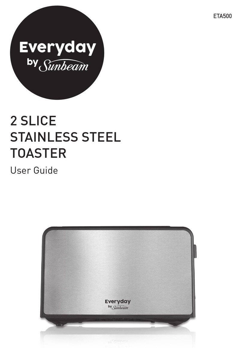 Sunbeam Everyday ETA500 user guide
