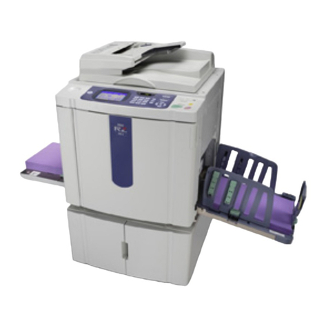Riso RZ9 Series User manual