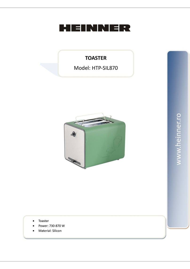Heinner HTP-SIL870 manual
