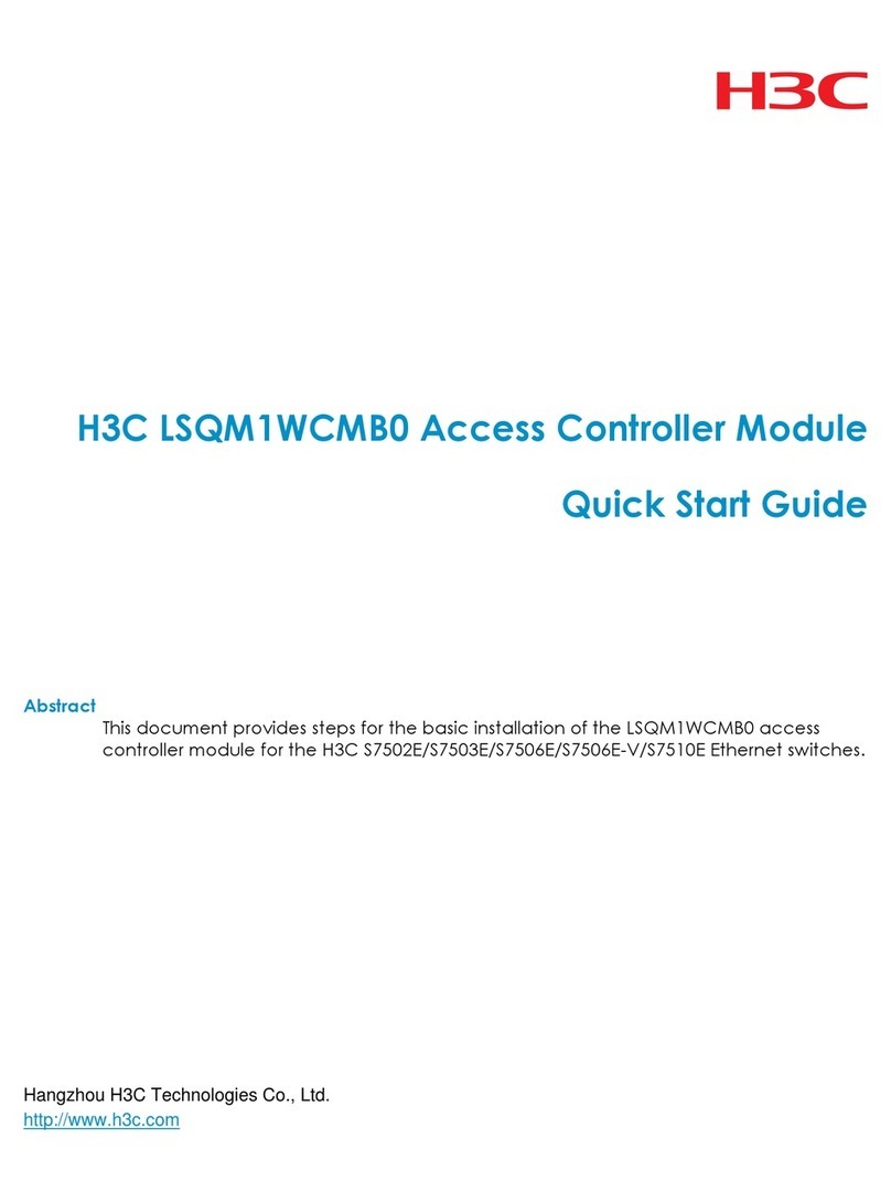H3C LSQM1WCMB0 User manual